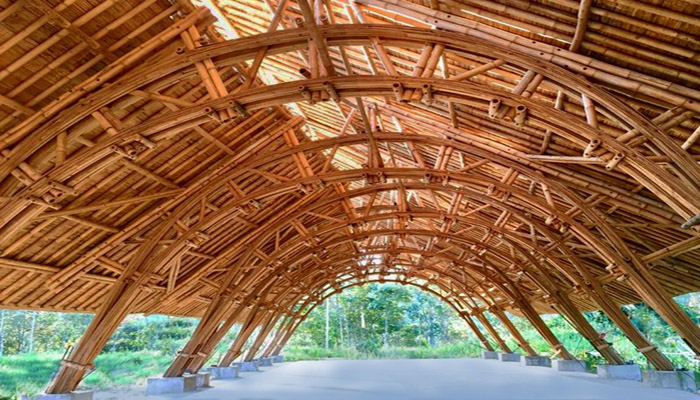 Struktur Bambu Bentang Lebar